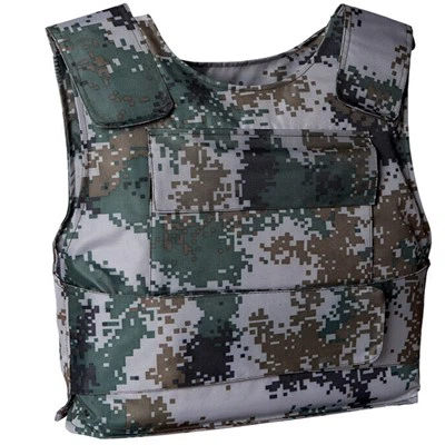 Chaleco antibalas de camuflaje Nij IIIA nivel